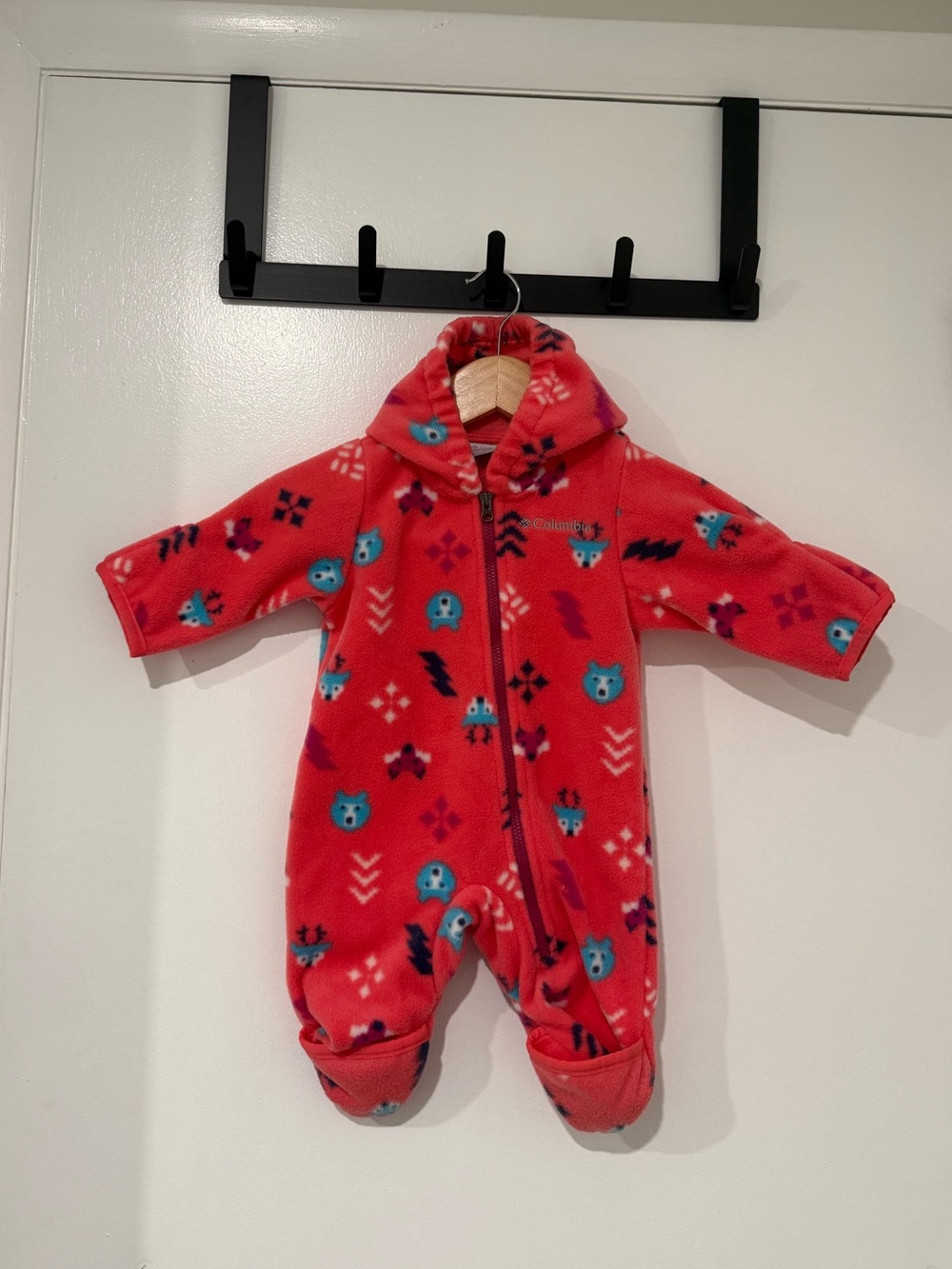 Columbia snuggle bunny fleece one piece snowsuit